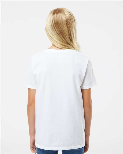 White Youth Organic T-Shirt - 402