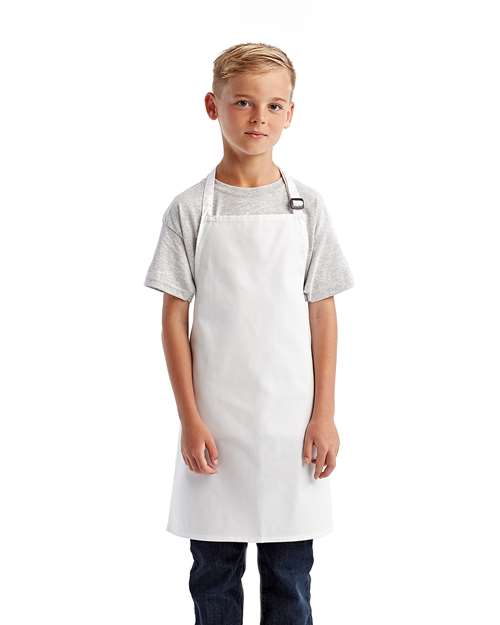 White Youth Recycled Apron - RP149