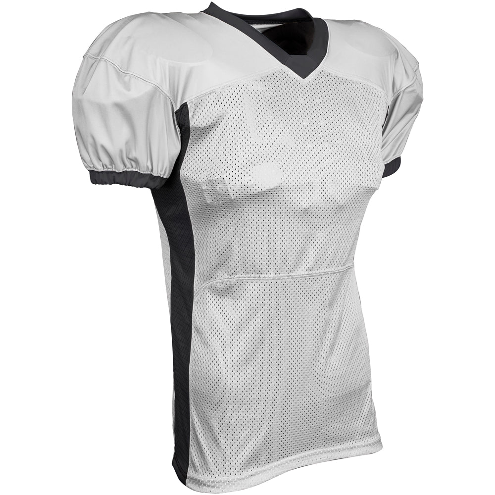 WHITE,BLACK Blitz Football Jersey