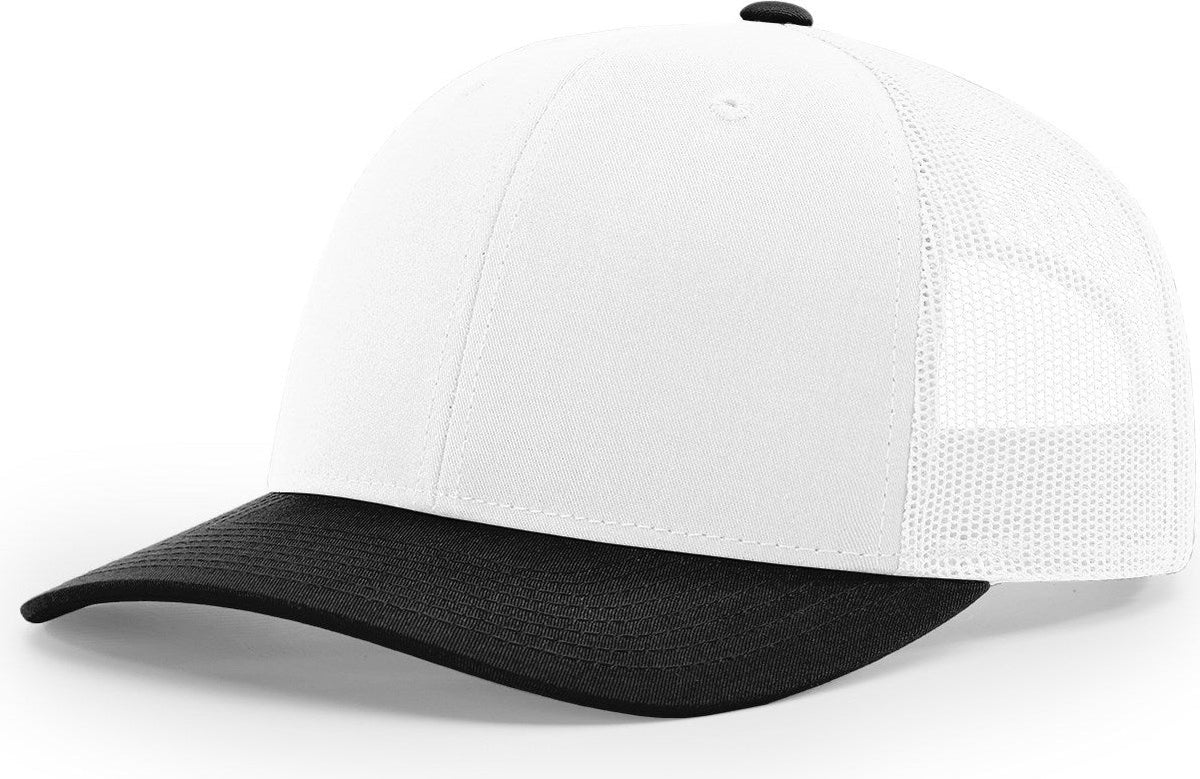 White/Black Trucker