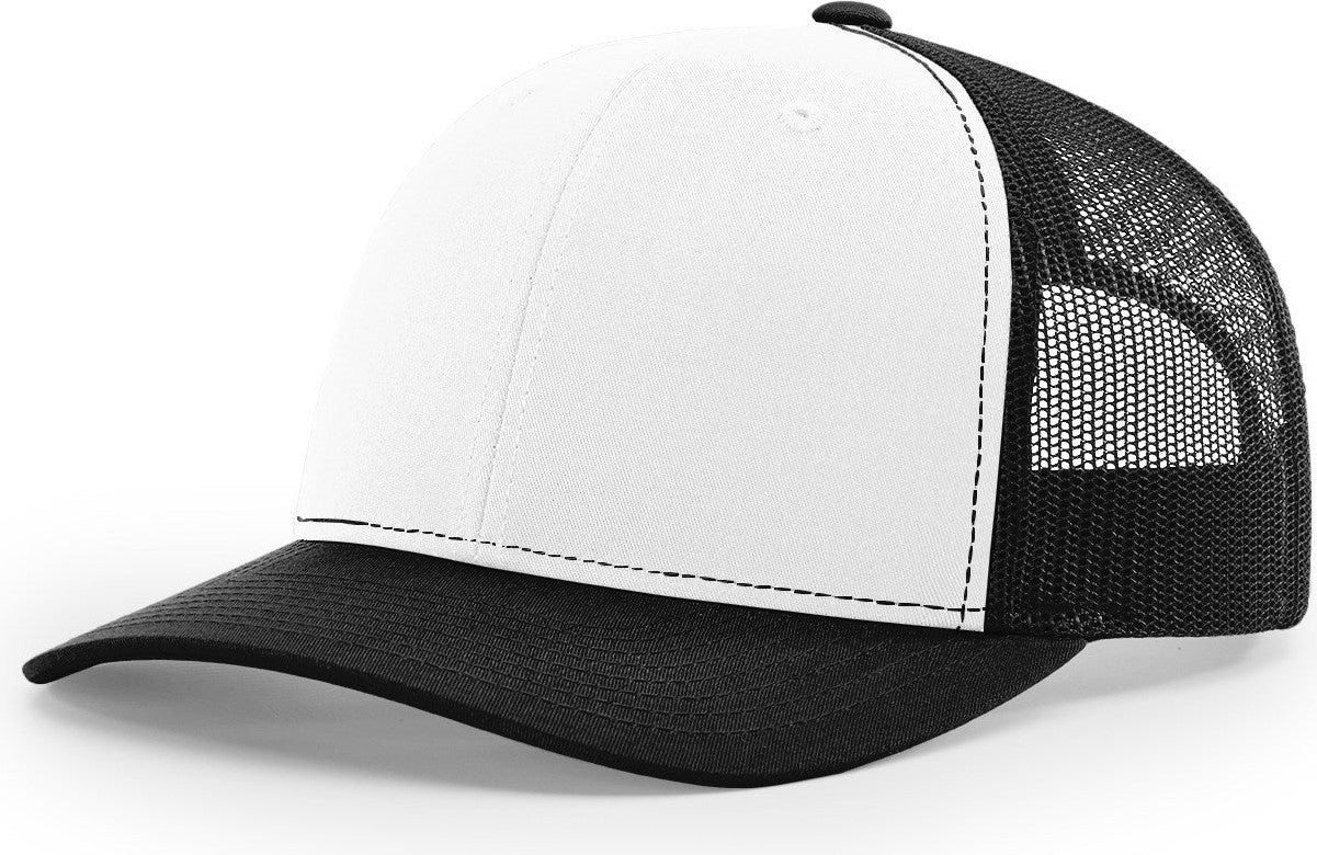 White/Black Trucker