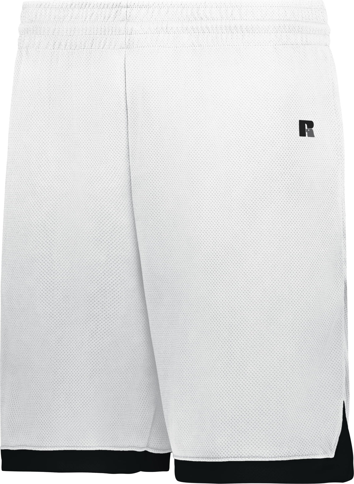 WHITE/BLACK YTH COOLCORE ELITE SHORTS