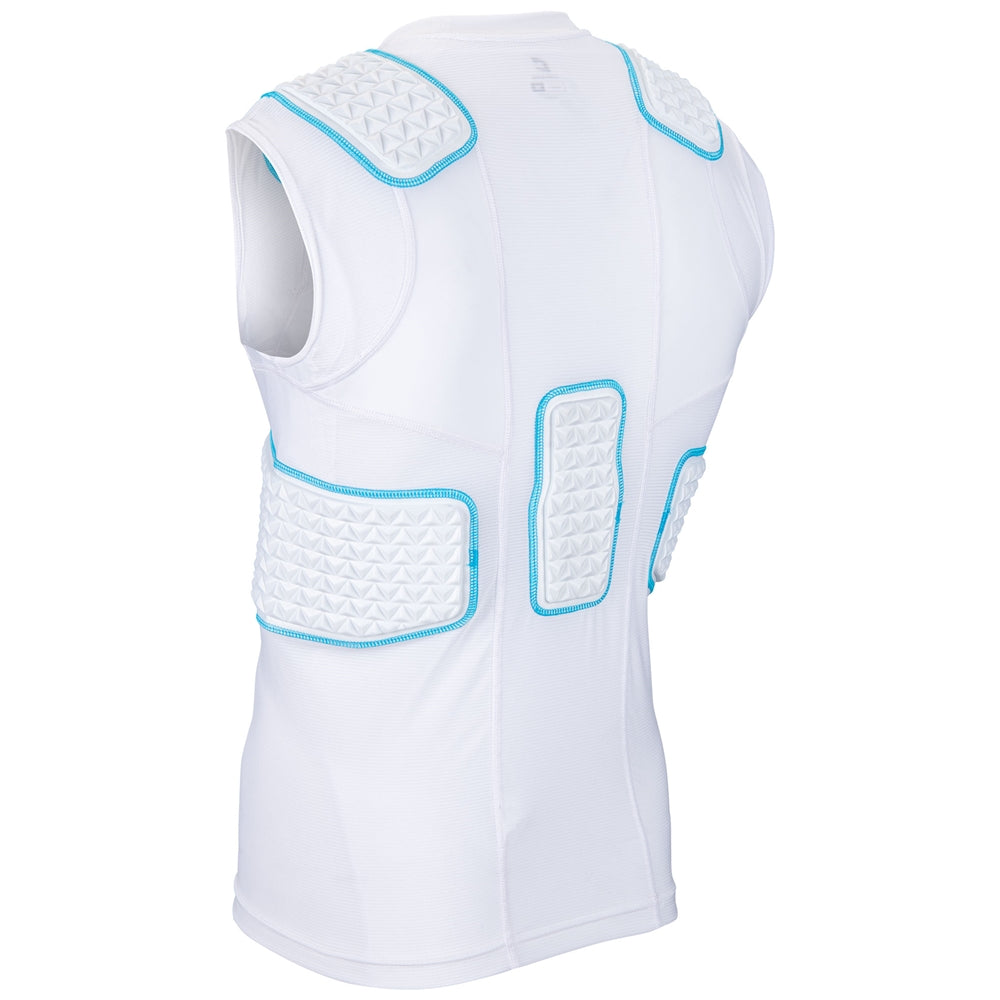 WHITE,OPTIC BLUE Bull Rush Jersey