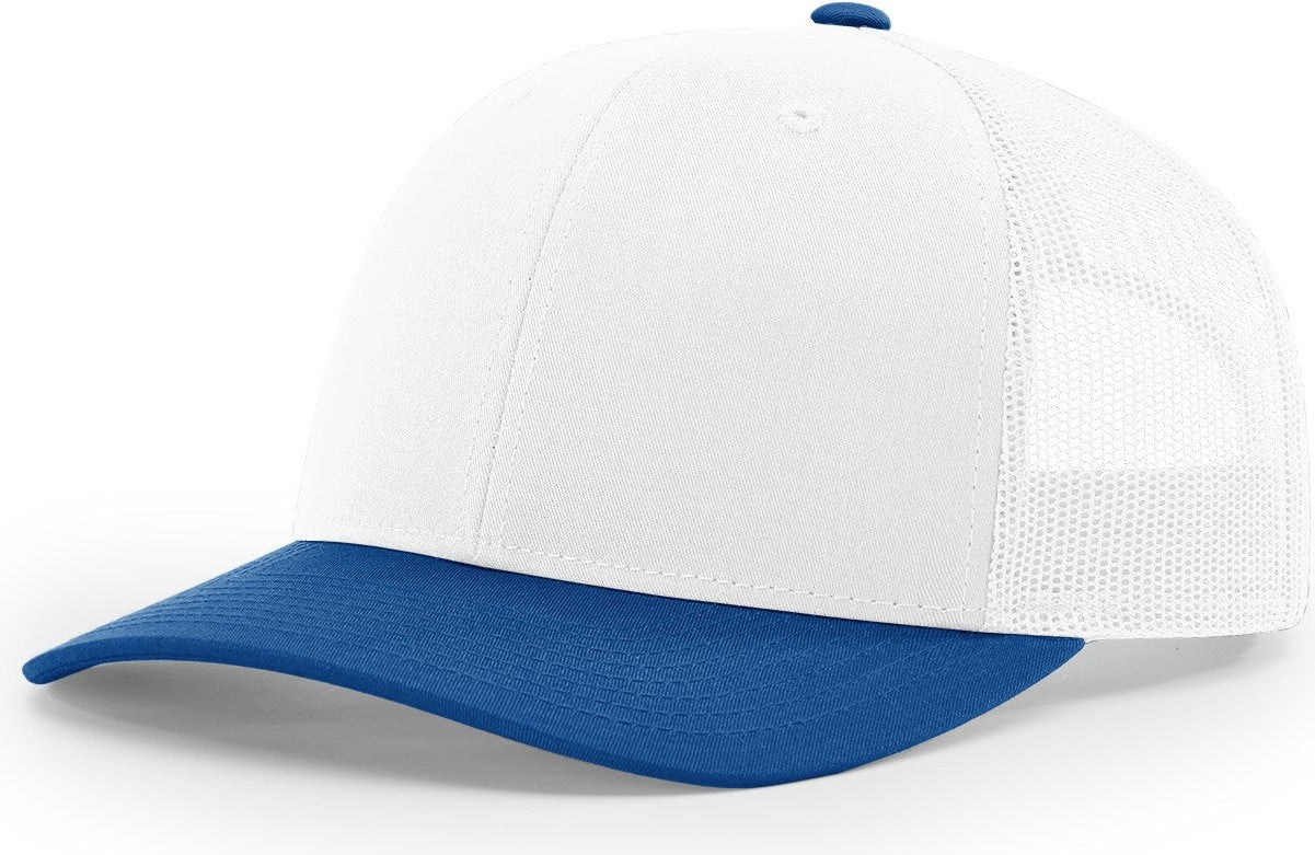 White/Royal Trucker