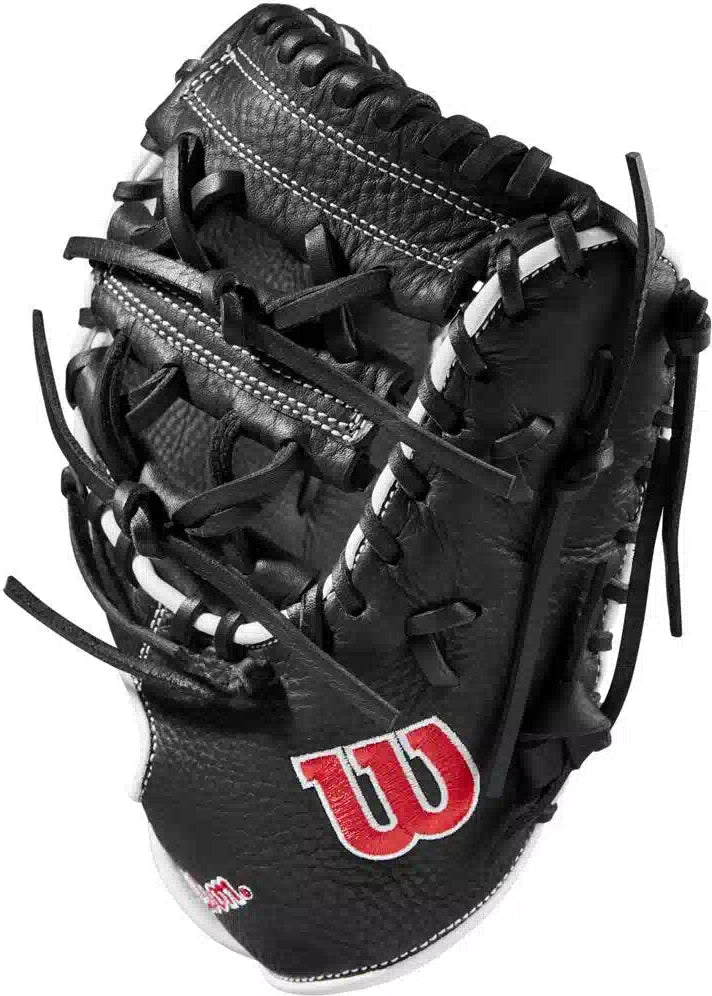 Wilson 11.00’’ First Base Trainer Wbw100910 - Black White Red - Right Throw