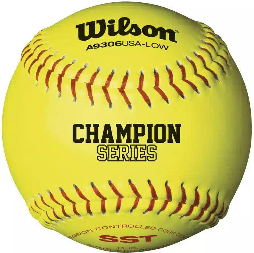 Wilson 11’’ Asa.47 Cor/375 Comp Syn Cork Wta9306bl- Dozen - Yellow / 11