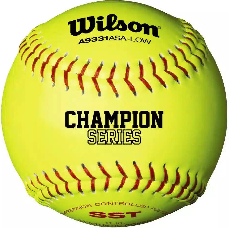 Wilson 11’’ Asa.47 Cor/375 Syn Polycore Wta9331bl- Dozen - Yellow / 11