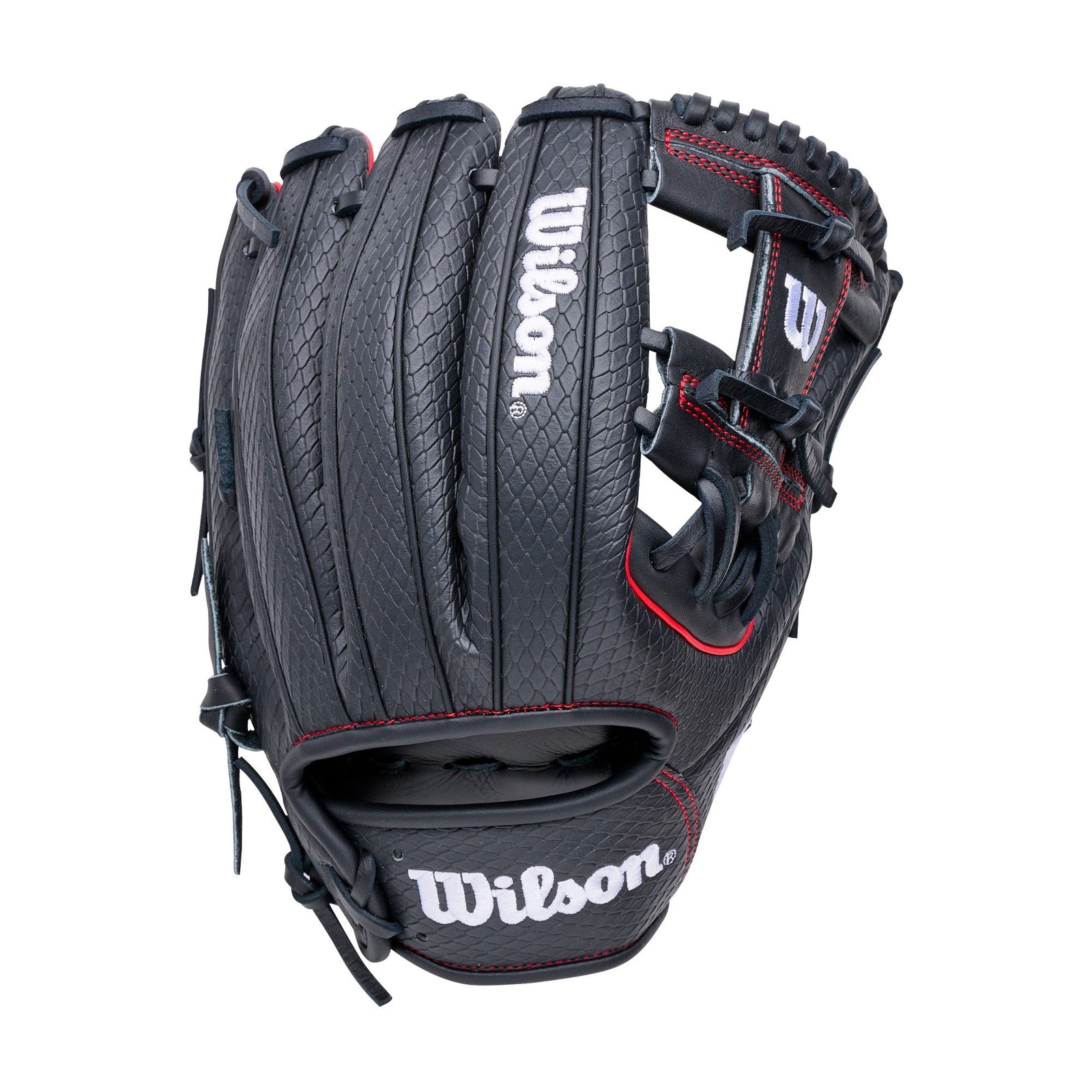 Wilson 2027 A1000 1975 11.75’’ Infield Baseball Glove Wbg02601rt1975 - Black White