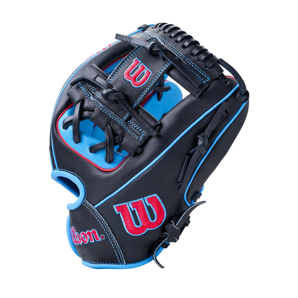 Wilson 2027 A1000 Dp15 11.50’’ Infield Baseball Glove Wbg02402rtdp15 - Black Blue