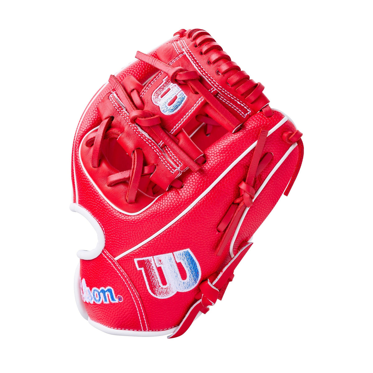 Wilson 2027 A1000 Pf11 11.00’’ Infield Baseball Glove Wbg05201rt11 - Red White