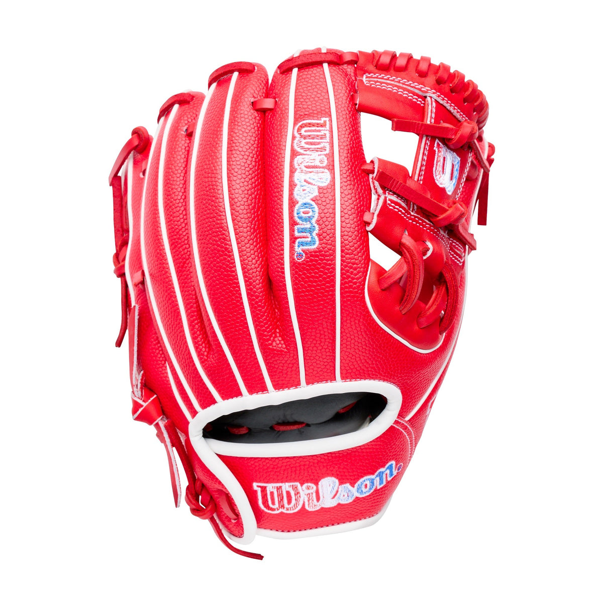 Wilson 2027 A1000 Pf11 11.00’’ Infield Baseball Glove Wbg05201rt11 - Red White