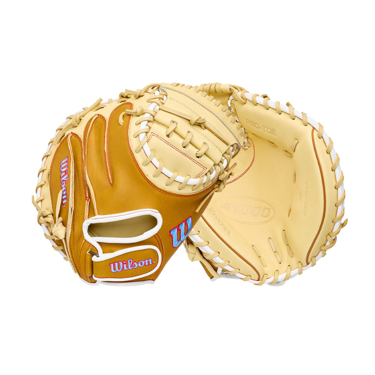 Wilson 2027 A1000 Pf33 Baseball Glove Wbg03001rtpf33 - Yellow Tan