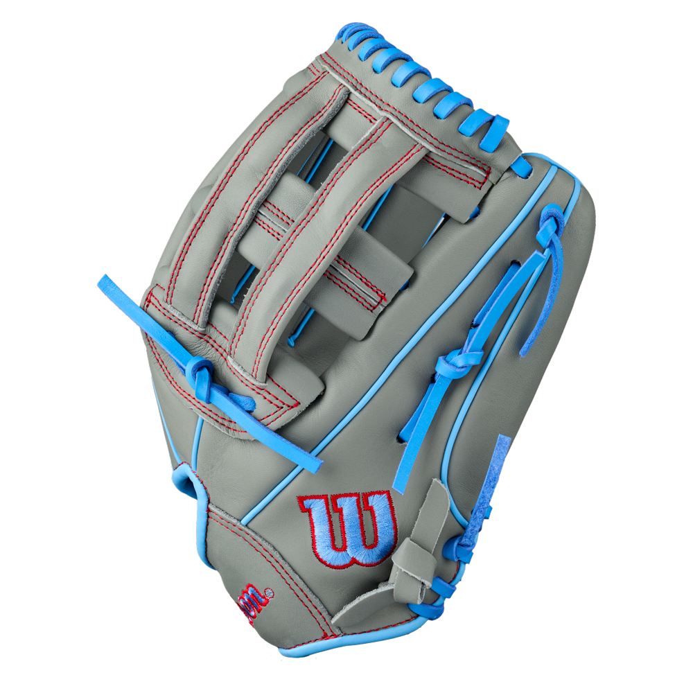 Wilson 2027 A500 12.00’’ Baseball Glove Wbg08701rt12 - Gray Blue