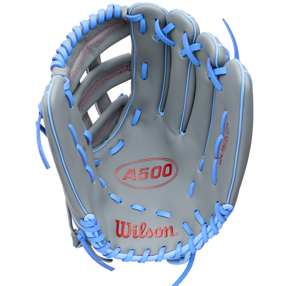 Wilson 2027 A500 12.00’’ Baseball Glove Wbg08701rt12 - Gray Blue
