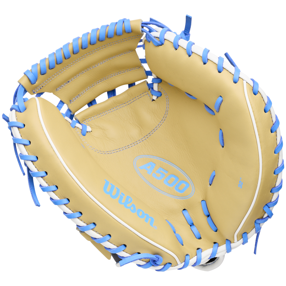 Wilson 2027 A500 32.00’’ Catcher’s Mitt Wbg08901rt32 - Black Yellow