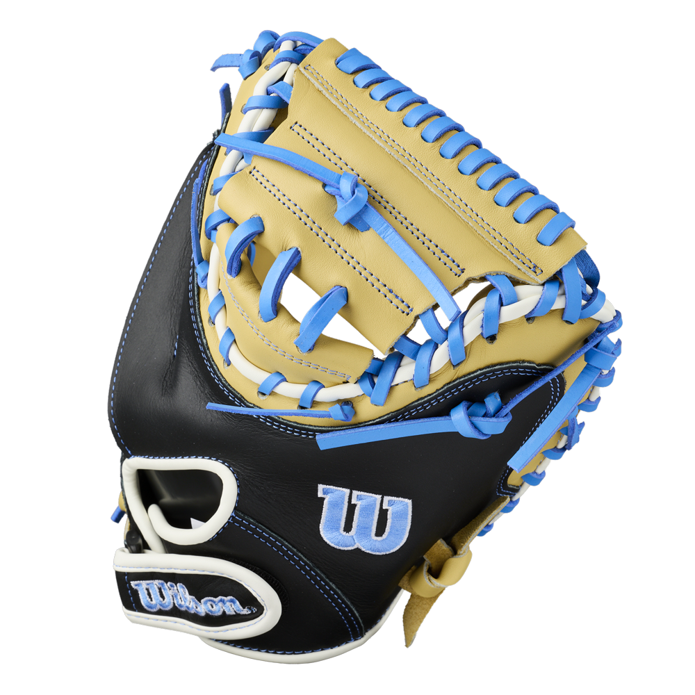 Wilson 2027 A500 32.00’’ Catcher’s Mitt Wbg08901rt32 - Black Yellow