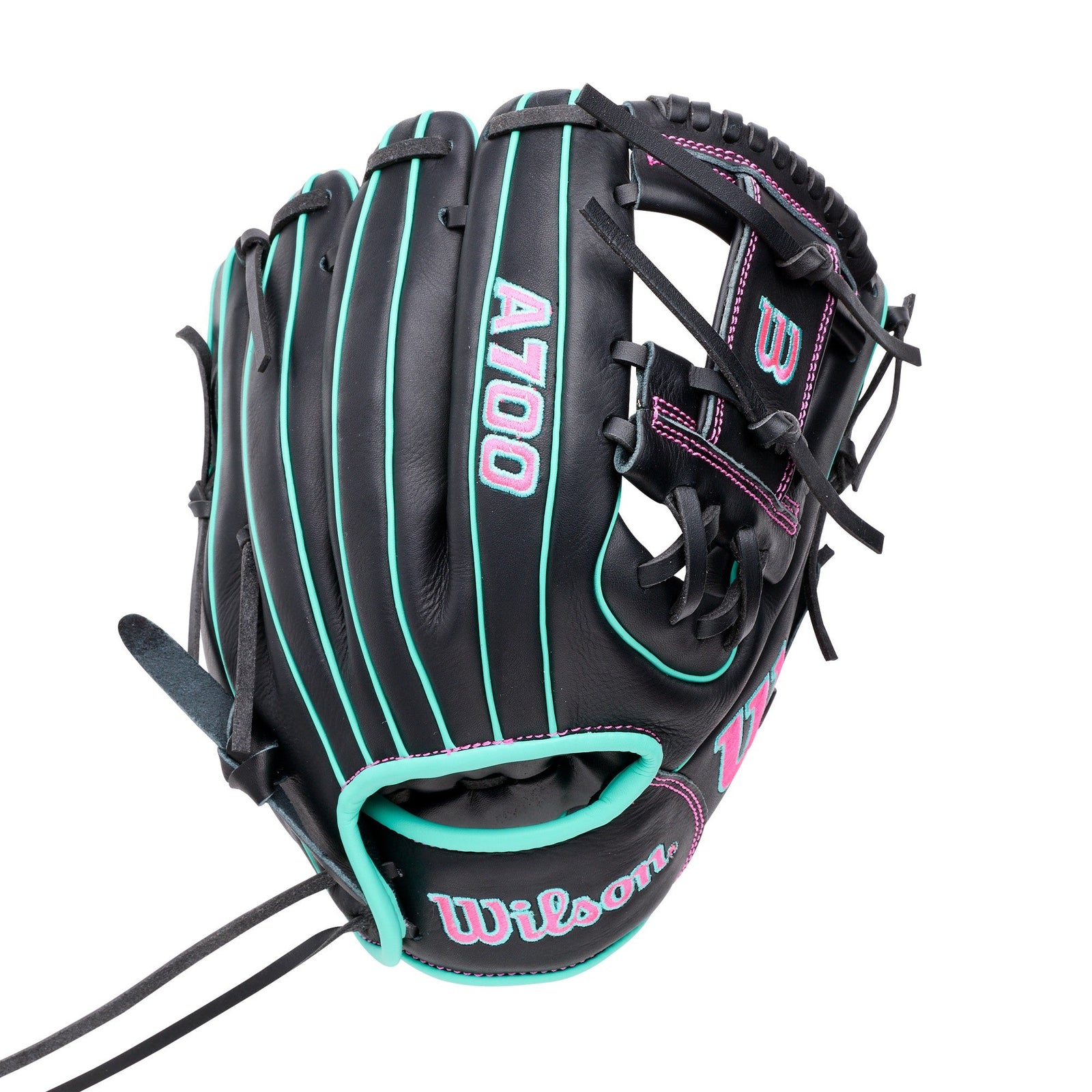 Wilson 2027 A700 11.25’’ Infield Baseball Glove Wbg04301rt1125 - Black Pink