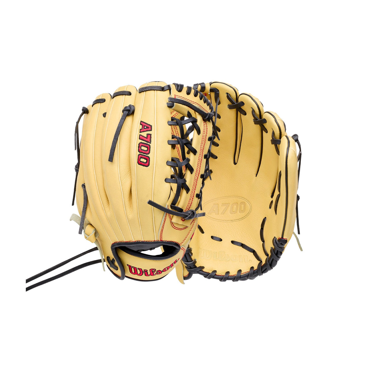 Wilson 2027 A700 12.00’’ Baseball Glove Wbg04501rt12 - Yellow Black