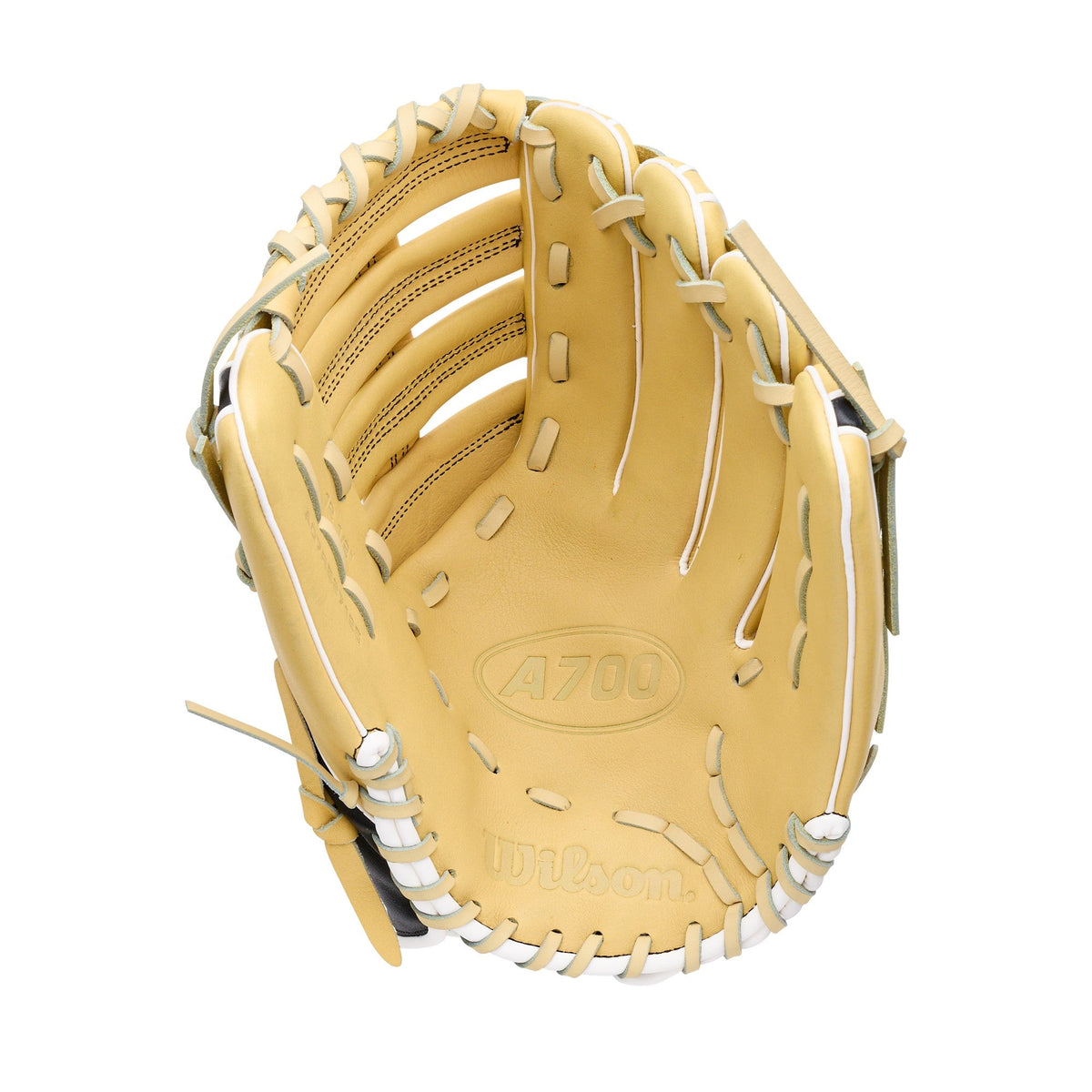 Wilson 2027 A700 12.50’’ Outfield Baseball Glove Wbg04601rt125 - Yellow Black