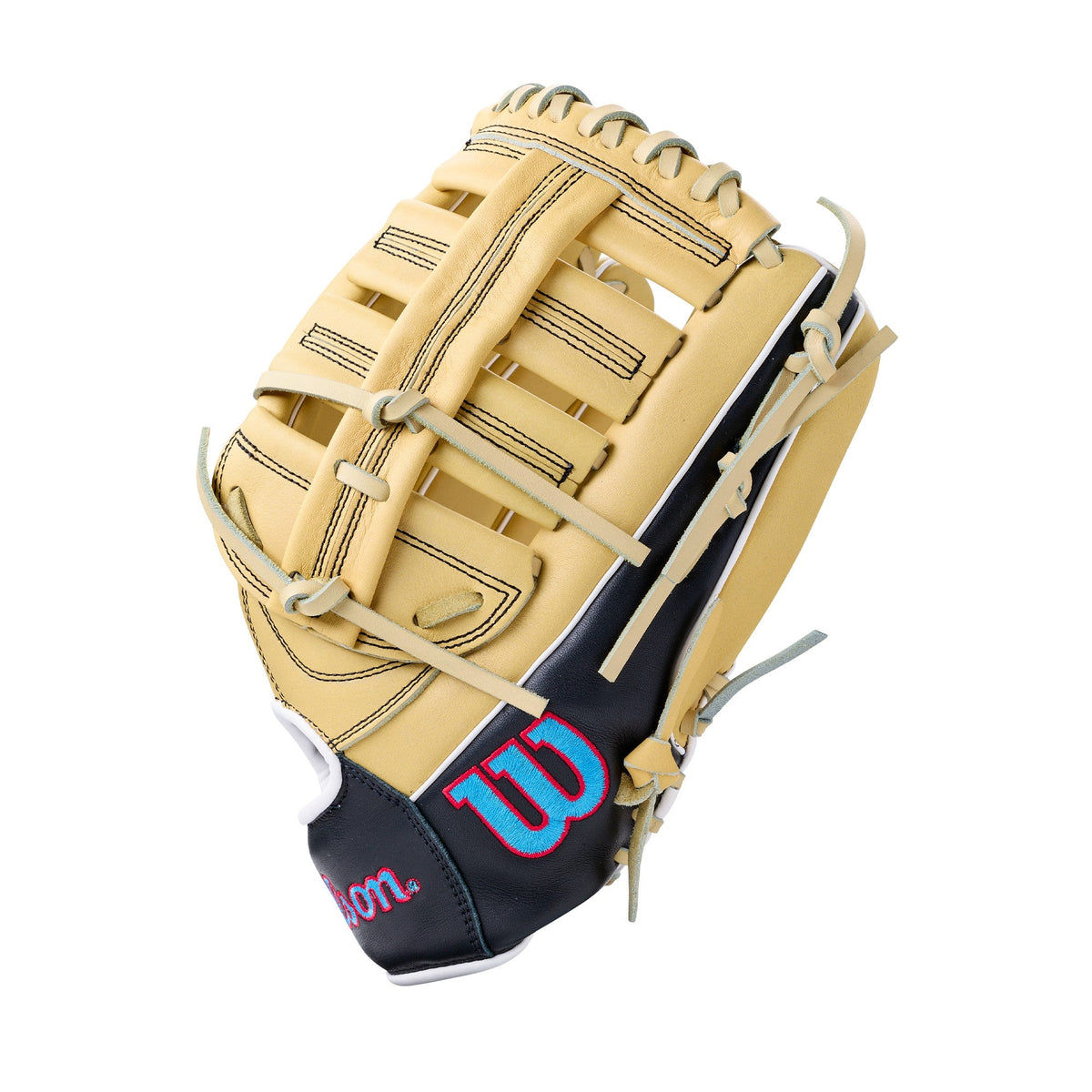 Wilson 2027 A700 12.50’’ Outfield Baseball Glove Wbg04601rt125 - Yellow Black