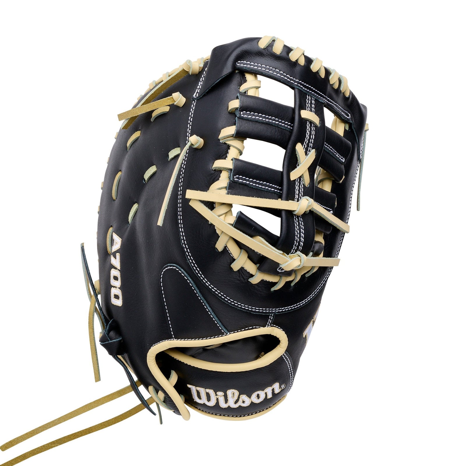 Wilson 2027 A700 1620 First Base Mitt Wbg04801rt1620 - Black Yellow