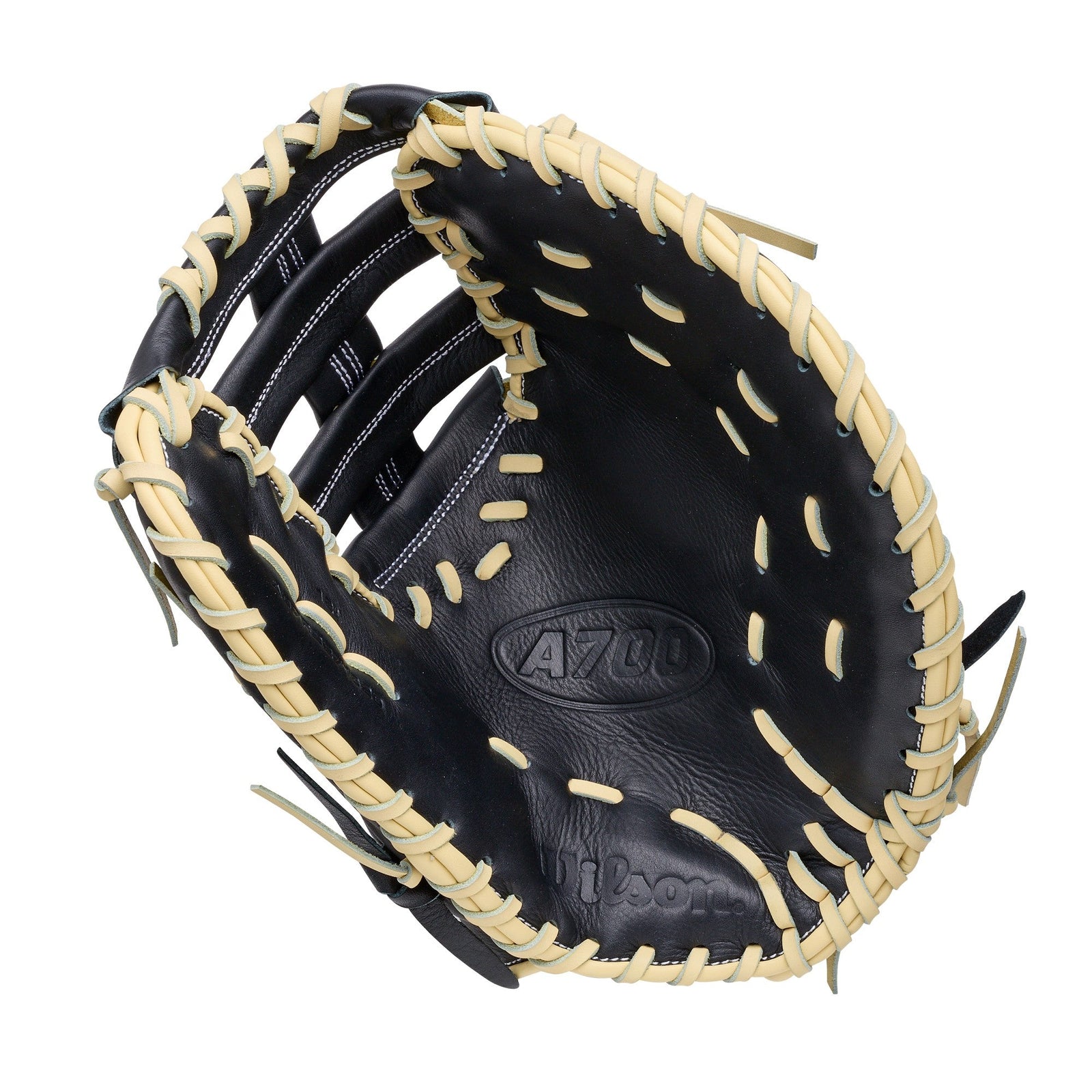 Wilson 2027 A700 1620 First Base Mitt Wbg04801rt1620 - Black Yellow