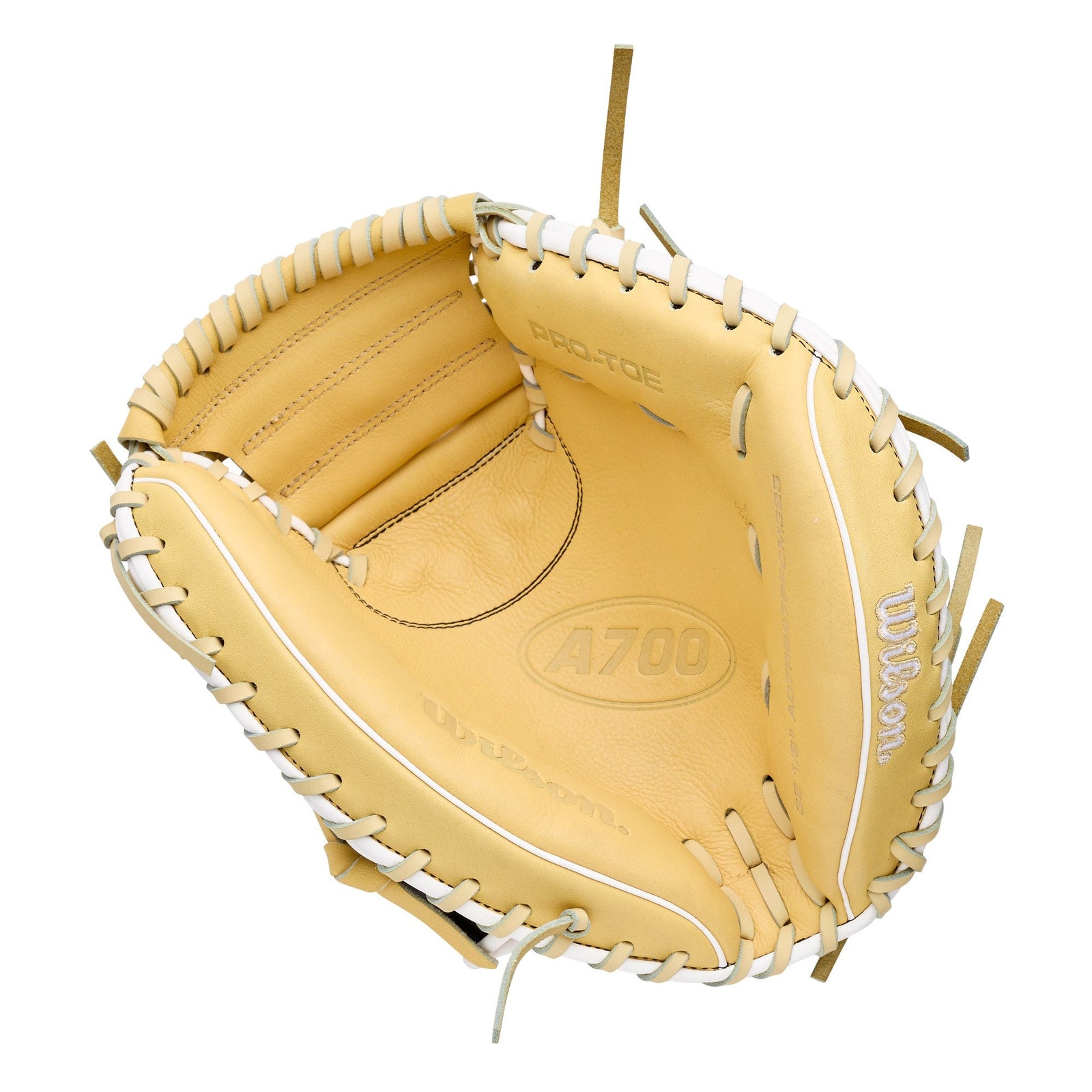 Wilson 2027 A700 32.50’’ Catcher’s Mitt Wbg04701rt325 - Yellow Black
