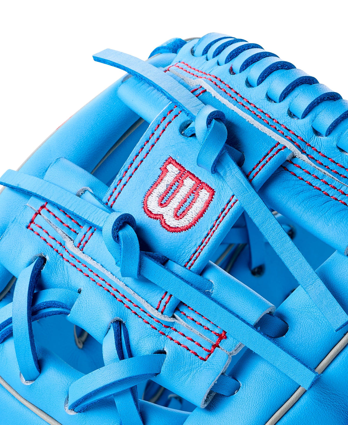 Wilson 2027 A900 11.25’’ Infield Baseball Glove Wbg03901rt1125 - Blue Silver