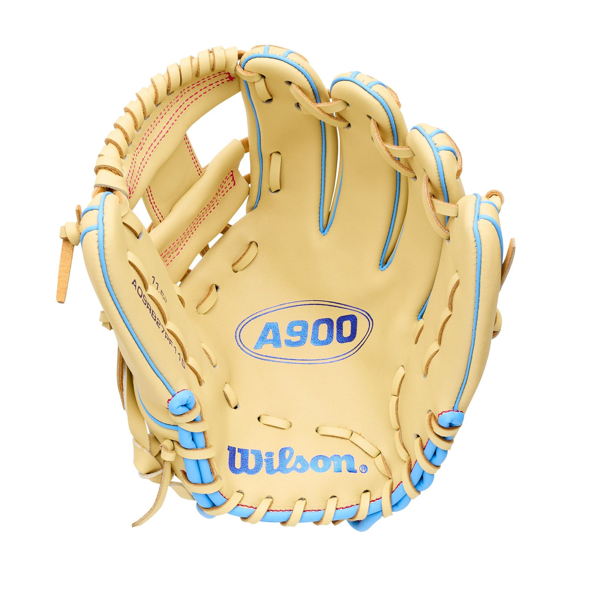 Wilson 2027 A900 11.50’’ Infield Baseball Glove Wbg04002rt115 - Yellow Blue