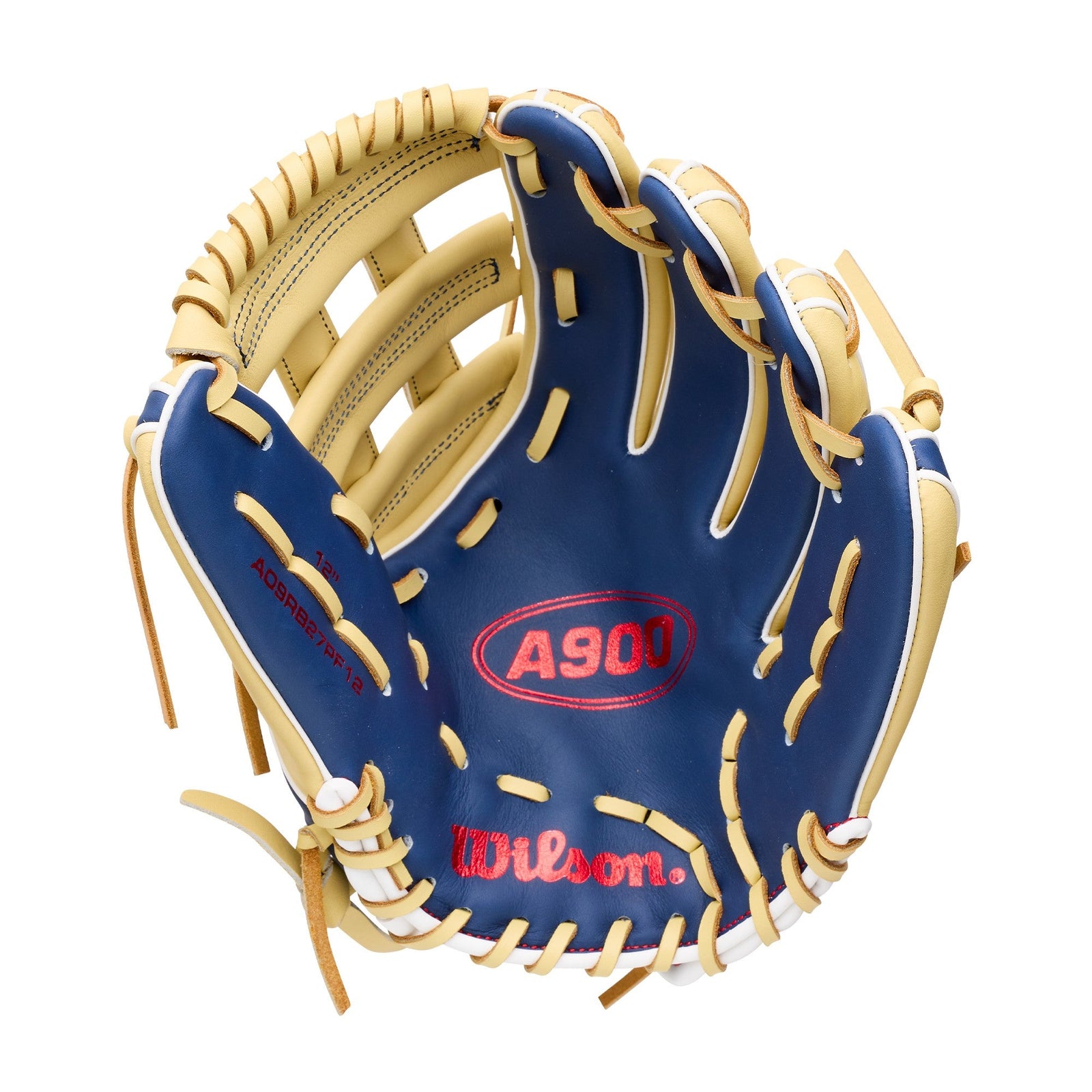 Wilson 2027 A900 12.00’’ Baseball Glove Wbg04101rt12 - Yellow Brown