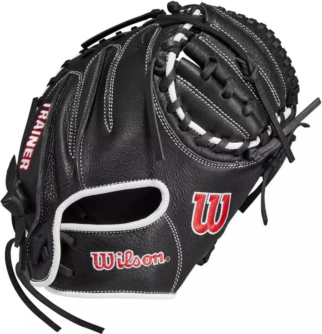 Wilson 30.00’’ Catching Trainer Wbw100996 - Black Red White - Right Throw