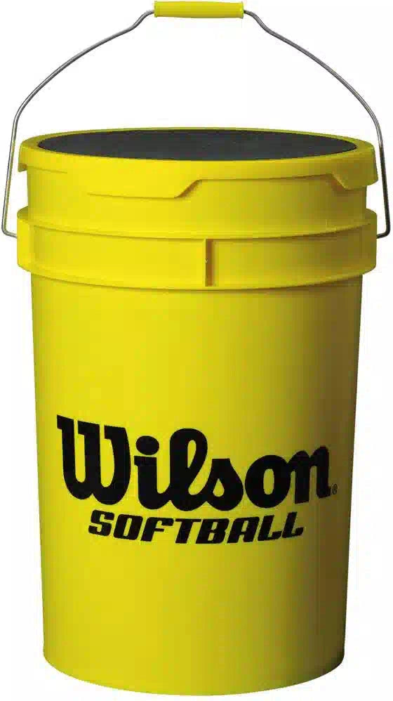 Wilson 6 Gallon Softball Bucket Wta394700- Dozen - Yellow