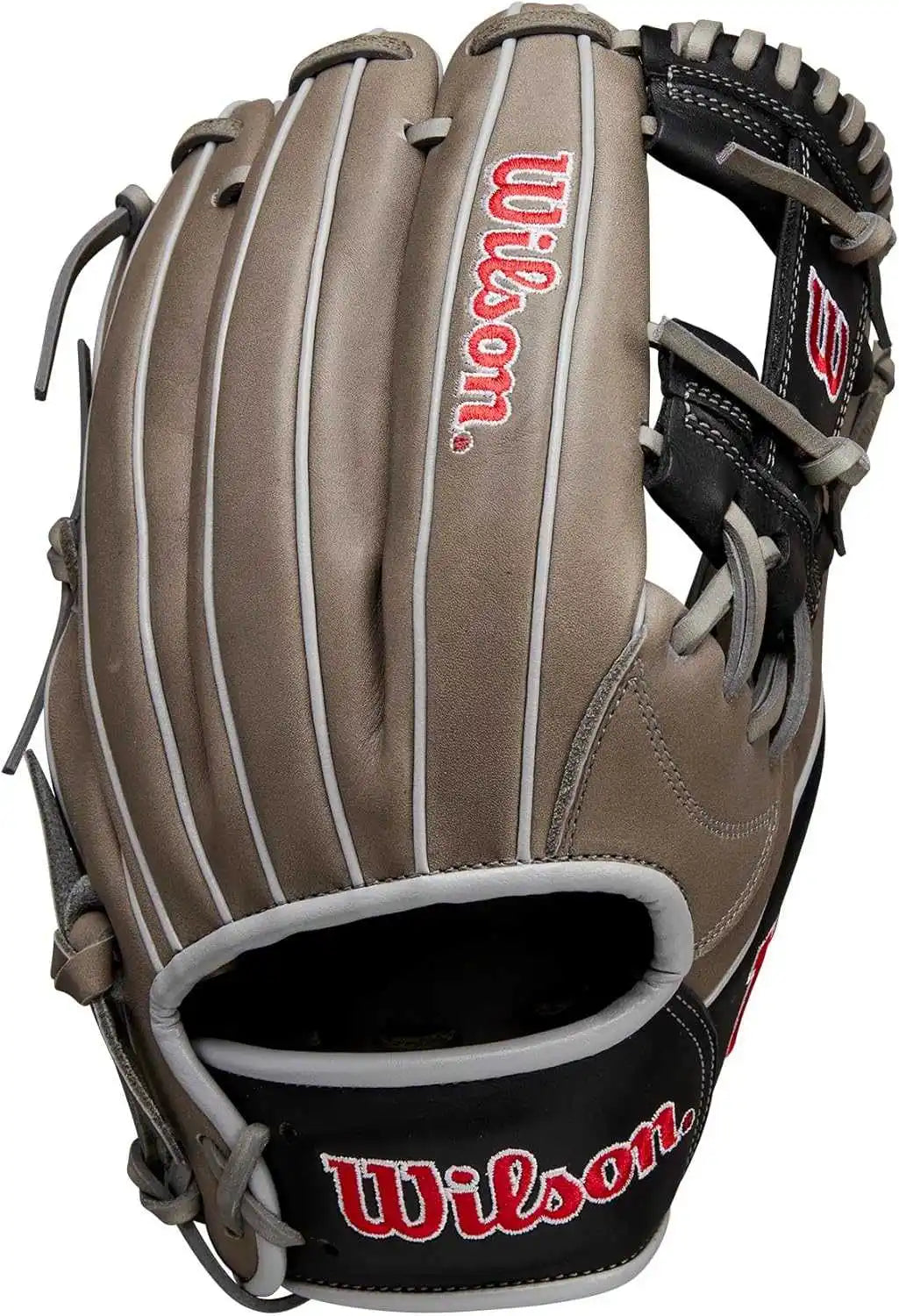 Wilson A1000 1787 11.75’’ Infield Glove Wbw1025801175 - Gray Black Red - White / Right Throw