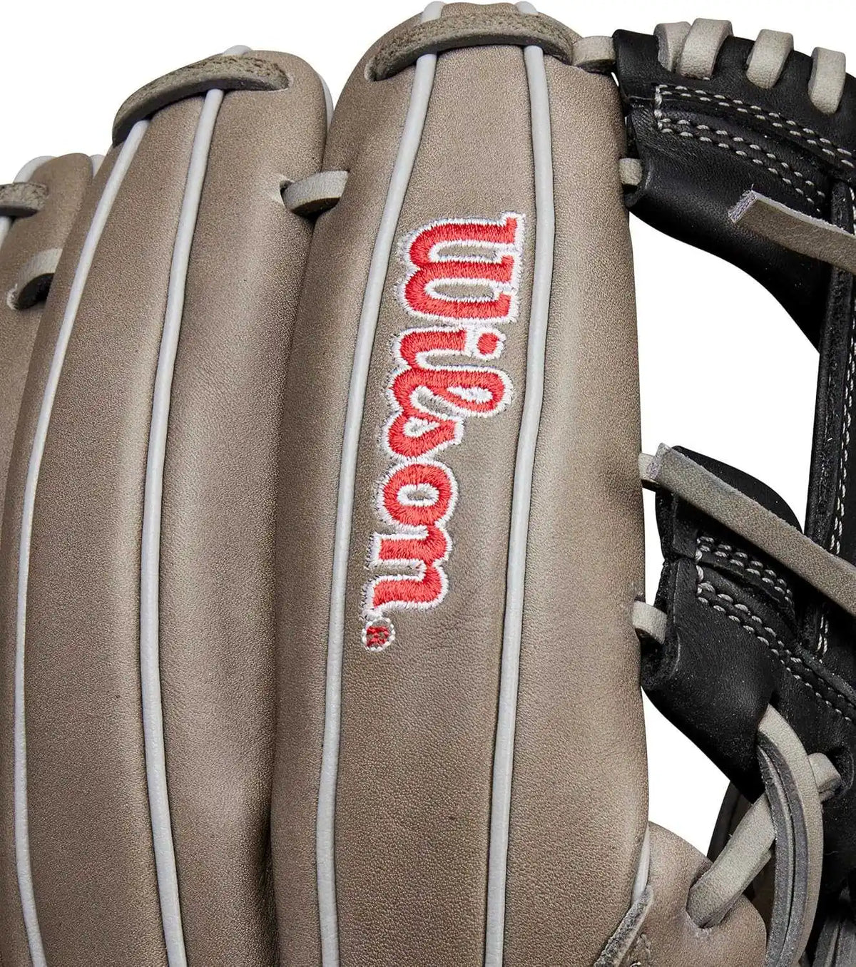 Wilson A1000 1787 11.75’’ Infield Glove Wbw1025801175 - Gray Black Red - White / Right Throw