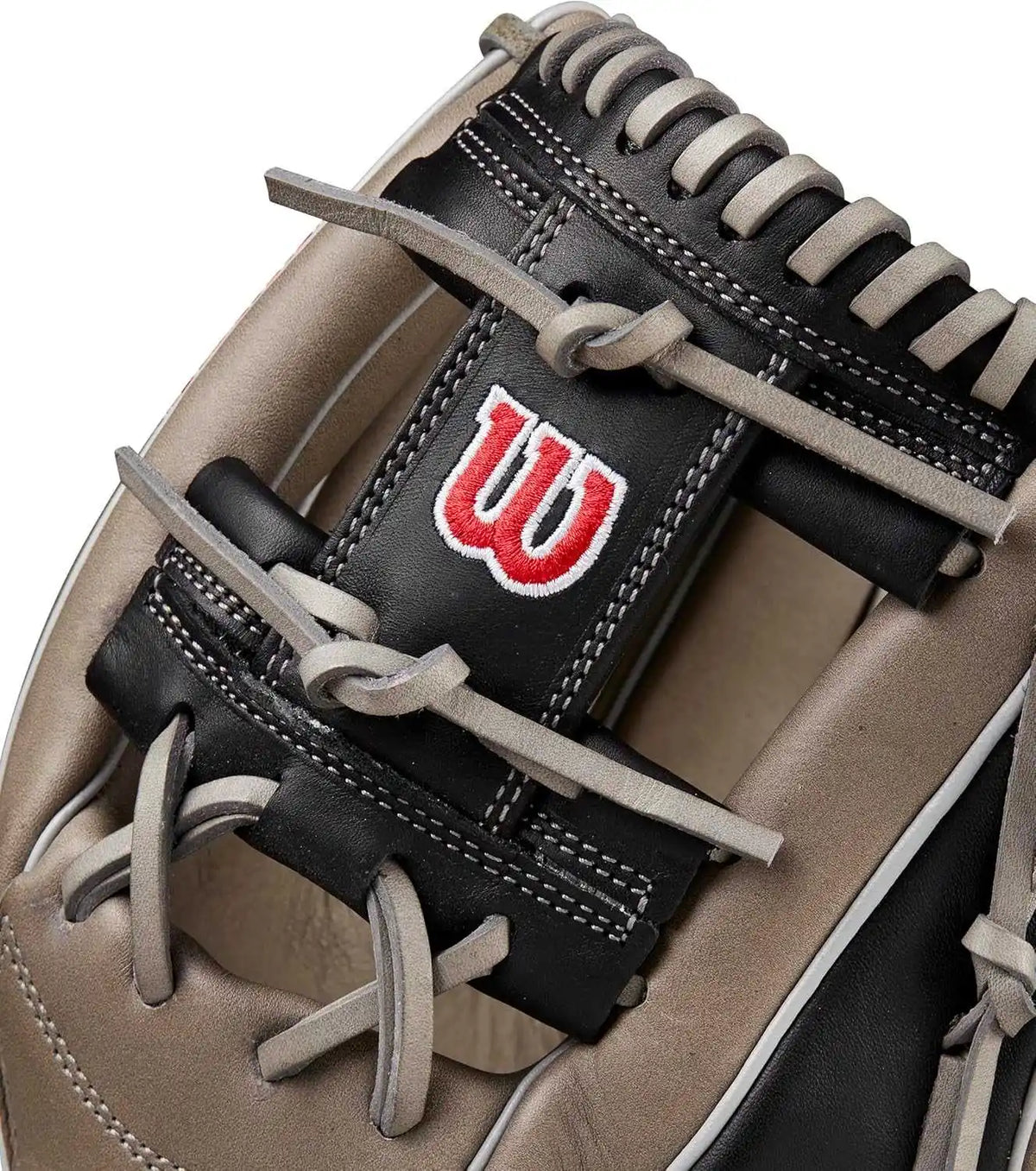 Wilson A1000 1787 11.75’’ Infield Glove Wbw1025801175 - Gray Black Red - White / Right Throw