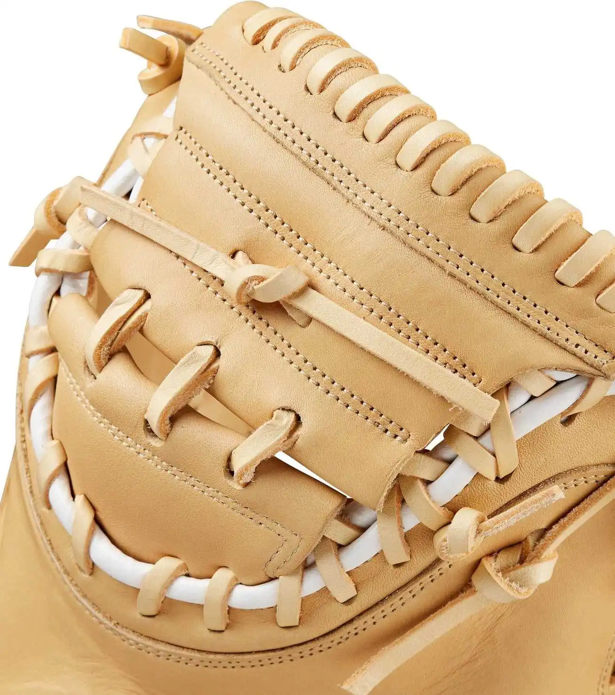 Wilson A1000 Cm33 33.00’’ Catcher’s Mitt Wbw10258933 - Blonde Black White - Cork / Right Throw