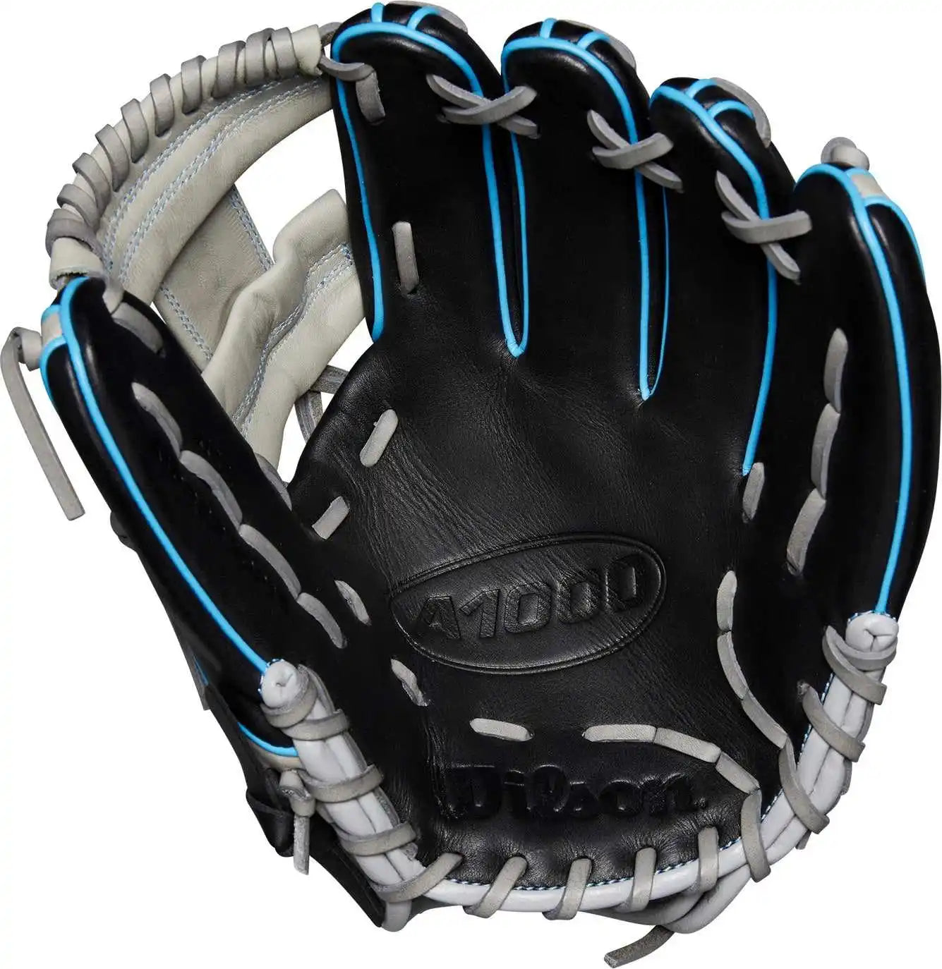 Wilson A1000 Dp15 11.50’’ Infield Glove Wbw102577115 - Black Gray Cool Blue