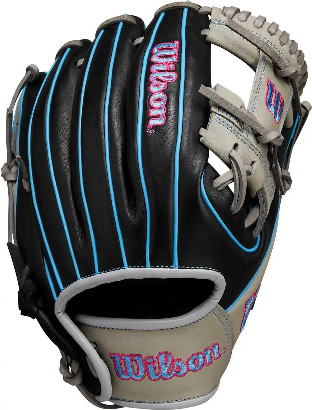 Wilson A1000 Dp15 11.50’’ Infield Glove Wbw102577115 - Black Gray Cool Blue