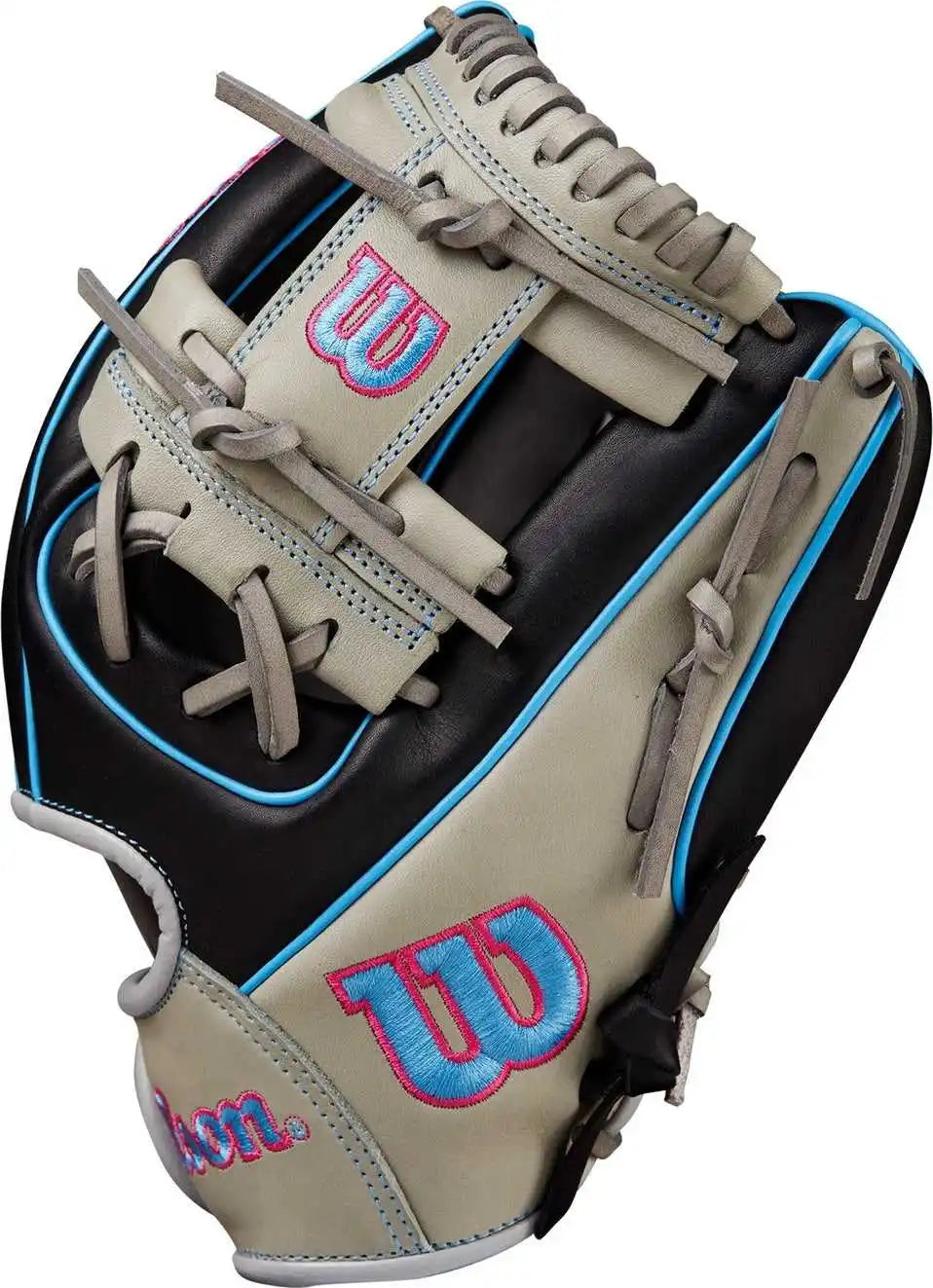 Wilson A1000 Dp15 11.50’’ Infield Glove Wbw102577115 - Black Gray Cool Blue