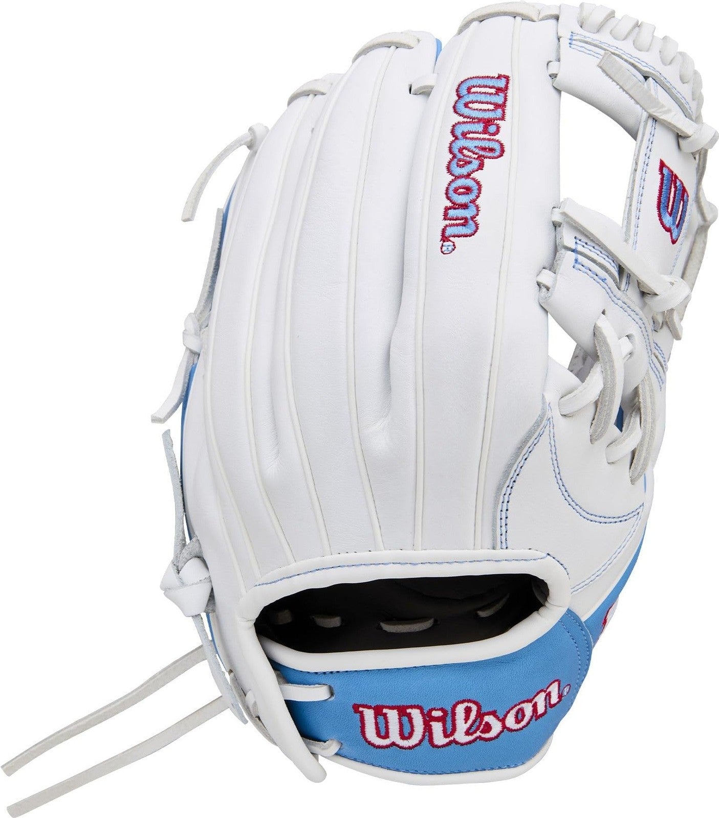 Wilson A1000 H12 12.00’’ Infield Fastpitch Glove Wbw103969 - White Red - Right Throw