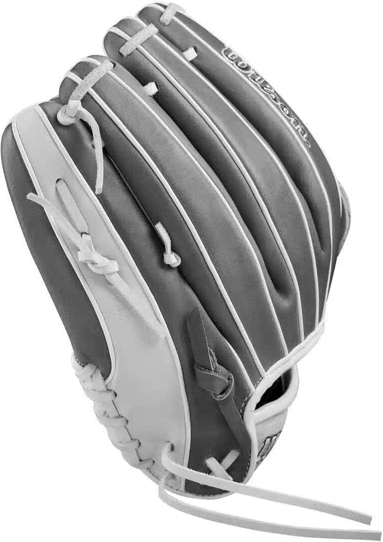 Wilson A1000 If12 12.00’’ Infield Fastpitch Softball Glove Wbw102591 - White Gray - Right Throw