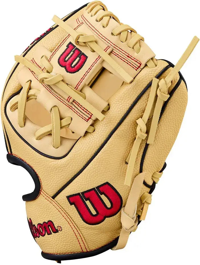 Wilson A1000 Pf11 11.00’’ Infield Baseball Glove Wbw10395511 - Blonde Black Red - Cork / Right Throw