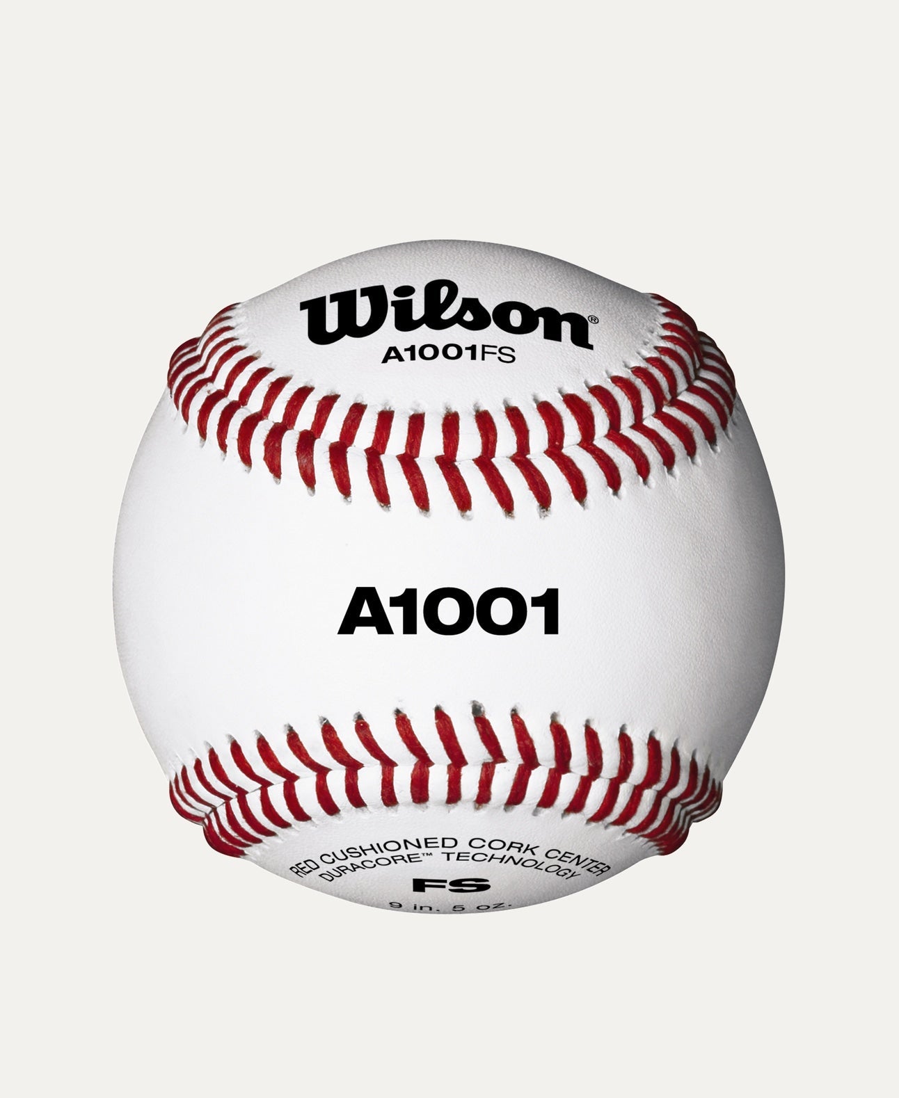 Wilson A1001 Flat Seam Peach Belt Conf Wta1001bfspbc- Dozen - White