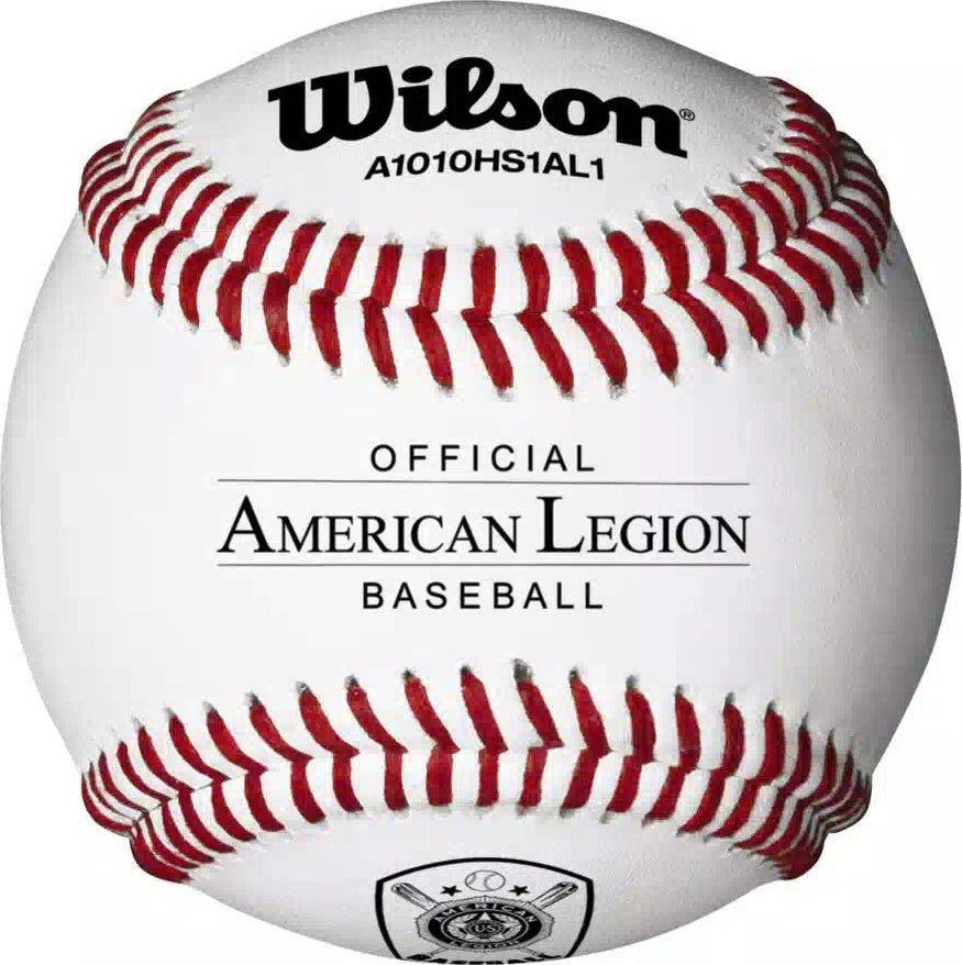 Wilson A1010 American Legion 1010bhsal- Dozen - White
