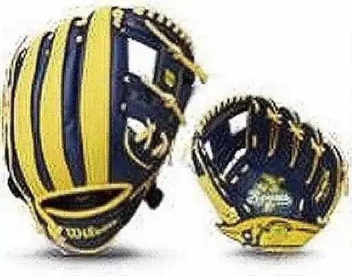 Wilson A200 Ez Catch Savannah Bananas 10.00’’ Glove - Navy Yellow - Right
