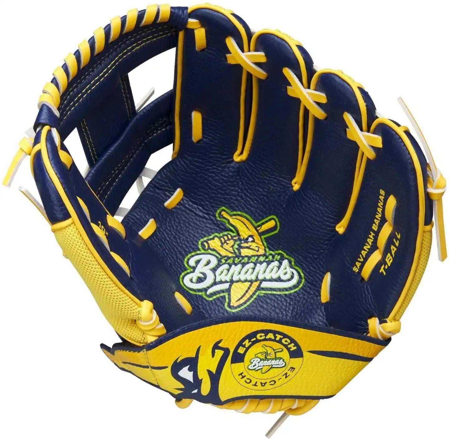 Wilson A200 Ez Catch Savannah Bananas 10.00’’ Glove - Navy Yellow - Right