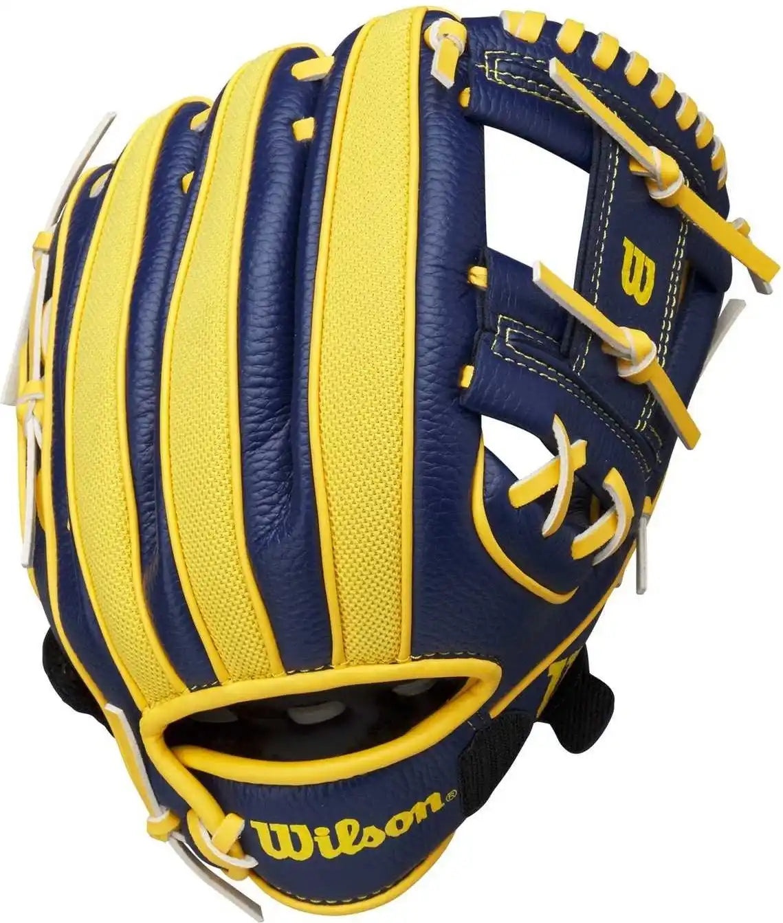 Wilson A200 Ez Catch Savannah Bananas 10.00’’ Glove - Navy Yellow - Right