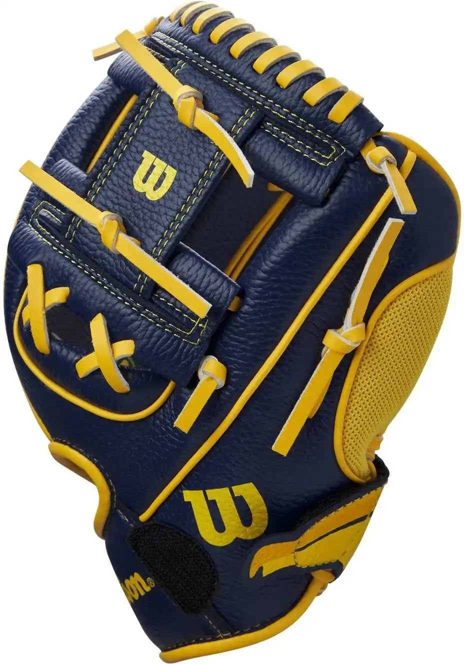 Wilson A200 Ez Catch Savannah Bananas 10.00’’ Glove - Navy Yellow - Right