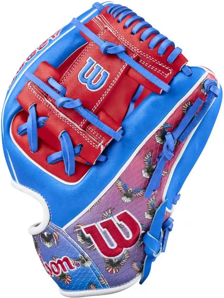 Wilson A2000 1786 11.50” Infield Glove Gotm July 2026 Wbg0018202 - Royal Red White
