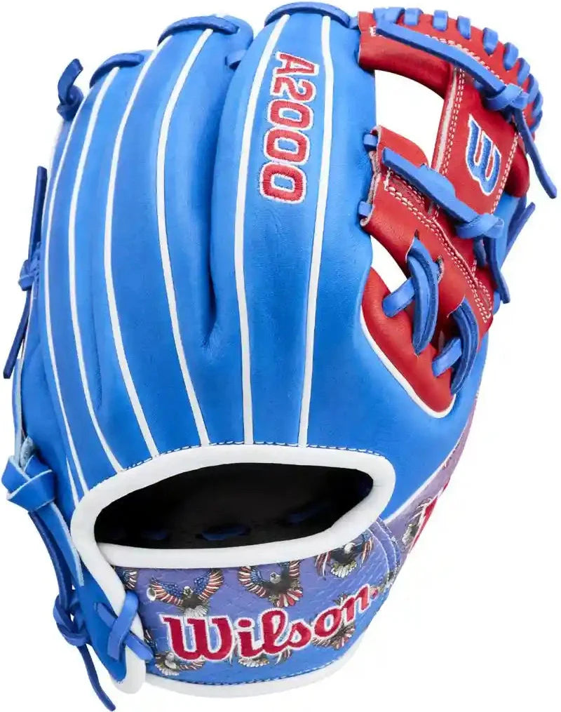 Wilson A2000 1786 11.50” Infield Glove Gotm July 2026 Wbg0018202 - Royal Red White